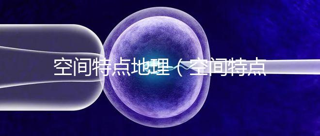 空間特點地理（空間特點地理知識）