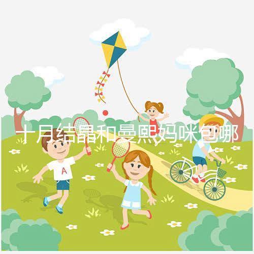 十月結晶和曼熙媽咪包哪個好看？20or30升因人而異