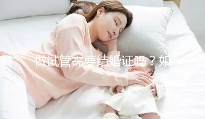 做試管需要結(jié)婚證嗎？如何申請(qǐng)結(jié)婚證呢