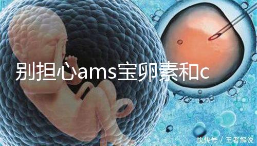 別擔心ams寶卵素和clk輔酶q10誰好，老年孕期準備可以這樣吃