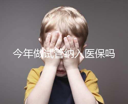 今年做試管納入醫(yī)保嗎
