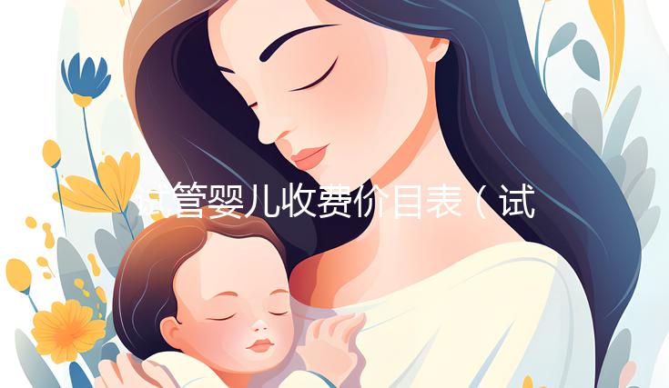 試管嬰兒收費(fèi)價目表（試管嬰兒收費(fèi)價目表2023）