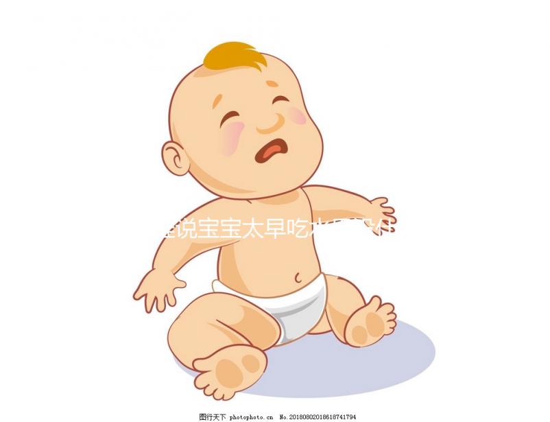 誰說寶寶太早吃水果沒什么關系，別體重超標、不長牙才后悔