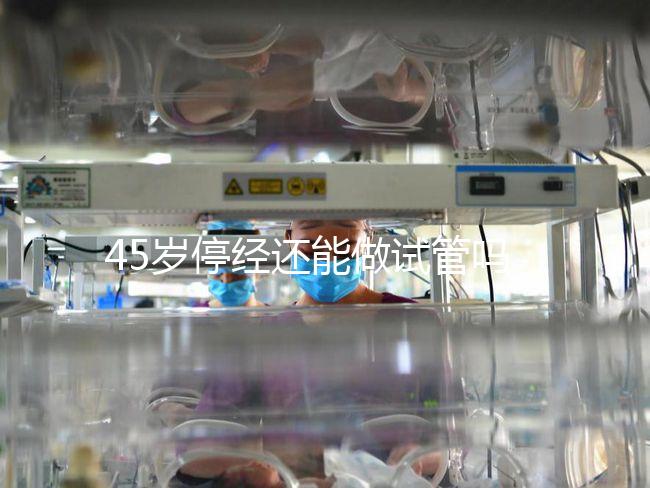 45歲停經還能做試管嗎？成功懷孕幾率深入解析